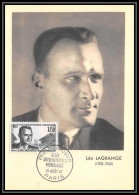 1136/ Carte Maximum (card) France N°1120 Jeux Universitaires Mondiaux Léo Lagrange 1957 Fdc (premier Jour) PARISON A1 - 1950-1959
