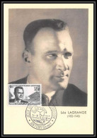 1135/ Carte Maximum (card) France N°1120 Jeux Universitaires Mondiaux Léo Lagrange 1957 Fdc (premier Jour) PARISON A2 - 1950-1959