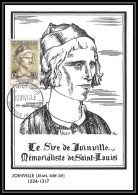 1092/ Carte Maximum (card) France 1108 Jean De Joinville Champagne Louis 11 1957 - 1950-1959