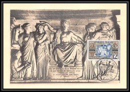 1089/ Carte Maximum (card) France N°1107 Cour Des Comptes 1957 BALANCE Fdc Premier Jour Edition Parison - 1950-1959