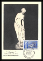 1053/ Carte Maximum (card) France N°1094 Sculpture Manufacture De Sèvres Porcelaine 1957 Fdc édition Parison - 1950-1959
