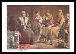 1031/ Carte Maximum France N°1089 Croix Rouge Red Cross 1956 édition Nomis Cad Rouge épinal - 1950-1959