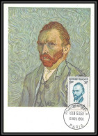1025/ Carte Maximum (card) France N°1087 Vincent Van Gogh, Peintre Néerlandais Fdc Premier Jour édition Hazan - Musica