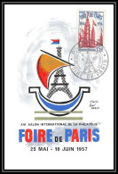 0807/ Carte Maximum (card) France N°975 Foire De Paris 2/6/1957 Edition Perfex - 1950-1959