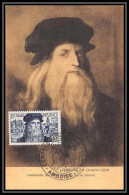 0736/ Carte Maximum (card) France N°929 Léonard De Vinci (leonardo Da Vinci) Fdc Premier Jour 1952 Amboise D2 Modiano - 1950-1959