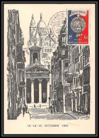 0673/ Carte Maximum (card) France N°906 Bimillénaire De Paris Sceau 1951 Exposition Du Bi Millenaire - Gedenkstempels