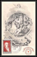 0656/ Carte Maximum Card France N°895 Talleyrand Croix Rouge (red Cross) 30/6/1951 Vienne Autriche Austria Edition Lang - Brieven En Documenten