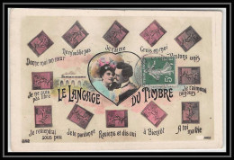 0543/ Carte Maximum (card) France N°137 Semeuse Le Langage Du Timbre Superbe Etat 1912 Montaiguët-en-Forez Allier - 1906-38 Semeuse Camée