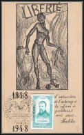 0501/ Carte Maximum (card) France N°798 Révolution Francaise Albert 1948 Abolition De L'esclavage Paris  - 1940-1949