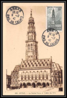 0269/ Carte Maximum (card) France N°567 Beffroi D'Arras 9/12/1942 I2 - 1940-1949