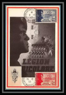 0268a/ Carte Maximum (card) France N°565 / 566 Pour La Légion Tricolore 15/12/1943 E3 TTB - 1940-1949