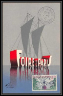 0237/ France N°503 France D'Outre Mer Carte Du Monde World Map Foire De Paris 7/9/1941 Carte Card  - Covers & Documents