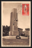 0130/ Carte Maximum France N°395 Lyon Monument à La Gloire Du Service De Santé Militaire 22/9/1938 + Cachet Alep Syrie - 1930-1939