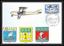 2252/ Carte Maximum (card) France N°1565 Liaison Postale Régulière Par Avion 1968 Edition Cef - Avions