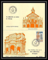 2232/ Carte Postale (card) France N°1561 Jumelage De La Forêt De Rambouillet Et De La Forêt Noire Exposition Orange 1968 - Gedenkstempel