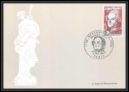 2066/ Carte Maximum (card) France N°1512 Beaumarchais Fdc Premier Jour Munier Figaro1967 - Writers