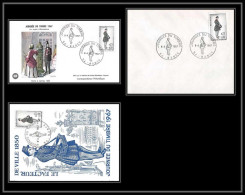 2080/ Carte Maximum (card) France Lot De 3 Documents Différents N°1516 Journée Du Timbre 1967 Facteur Du Second Empire  - 1960-1969