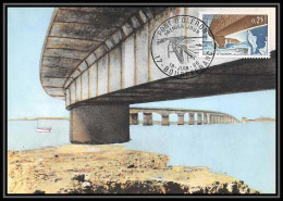 2005/ Carte Maximum (card) France N°1489 Du Pont (bridge) D'Oléron Fdc Premier Jour édition Parison 1966 - Ponti