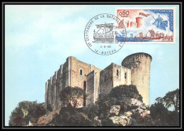 1995/ Carte Maximum France N°1486 Bataille D'Hastings Fdc Premier Jour Castle Chateau Fdc 1966 édition Parison - Kastelen