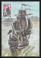 1921/ Carte Maximum (card) France N°1461 Peuplement De L'île Bourbon Fdc Premier Jour Edition Parison 1965 Bateau Ship - 1960-1969
