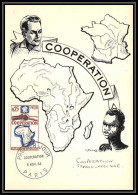 1840/ Carte Maximum (card) France N°1432 Coopération Avec L'Afrique Et Madagascar Fdc édition Parison 1964 - 1960-1969