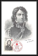 1830/ Carte Maximum France N°11434 Croix Rouge (red Cross) 1964 Larrey édition édicha Fdc - 1960-1969