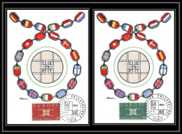 1743/ Carte Maximum (card) France N°1396/1397 Europa 1963 PARIS édition Parison - 1963