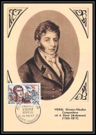 1689/ Carte Maximum (card) France N°1371 Etienne Méhul Compositeur Musique Fdc Premier Jour Edition Parison 1963 - 1960-1969