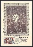 1690/ Carte Maximum (card) France N°1371 Etienne Méhul Compositeur Musique Fdc Premier Jour Edition Croix Rouge 1963 - 1960-1969