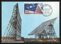 1673/ Carte Maximum (card) France N°1362 Radiotélescope De Nancay Espace (space) Edition Parison 1963 - 1960-1969