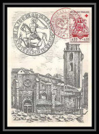 1591/ Carte Maximum (card) France N°1278 Croix Rouge (red Cross) église St Martin Marseille 1960 Edition Edichat - 1960-1969