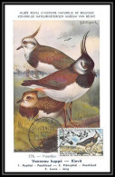 1565/ Carte Maximum (card) France N°1273 Oiseaux (birds) Vanneaux Fdc Premier Jour 1960 Edition Musée Histoire Naturelle - 1960-1969