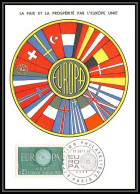 1549/ Carte Maximum (card) France N°1267 Europa 1960 Paris Edition Bourgogne - 1960-1969