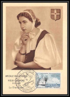 1495/ Carte Postale France N°1245 Journée Du Timbre Navire 1960 Câblier Ampère Vieux Charmont Doubs Edition Pequignot - Matasellos Conmemorativos