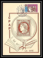 2912/ Carte Postale (card) France N°1783 Arphila 75 Paris Cpap Sochaux 1974 La Cité - Covers & Documents