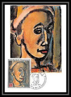2553/ Carte Maximum (card) France N°1673 Songe Creux" De Rouault Tableau (Painting) Edition Hazan 1971 - Andere & Zonder Classificatie