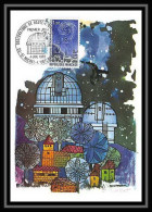 2485/ Carte Maximum (card) France N°1647 Observatoire De Haute-Provence Espace (space) Edition Cef 1970 Fdc Premier Jour - Europe