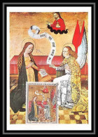 2465/ Carte Maximum (card) France N°1640 Tableau Painting L'Annonciation Primitif De Savoie Edition Cef 1970 Fdc - Religion