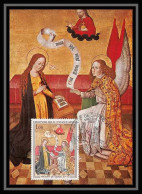 2466/ Carte Maximum (card) France N°1640 Tableau Painting L'Annonciation Primitif De Savoie Edition Parison 1970 Fdc - Religie