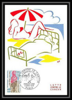 2454/ Carte Maximum (card) France N°1636 Lutte Contre Le Cancer Edition Parison 1970 Fdc Premier Jour - Disease