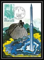 2449/ Carte Maximum (card) France N°1635 Espace (space) Fusée Postale "Diamant B" Edition Cef Fdc Premier Jour 1970 - Europa
