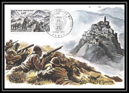 2362/ Carte Maximum (card) France N°1601 Guerre Victoire De Garigliano Edition Cef 1969 Acquafondata Guerre 1939/1945 - 1960-1969