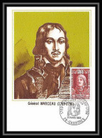 2330/ Carte Maximum (card) France N°1591 Général François Marceau Edition Cef 1969 - 1960-1969
