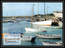 2310/ Carte Maximum (card) France N°1585 Pont Port De La Trinité-sur-Mer (Morbihan) Edition Yvon 1969 Bridge - Brücken