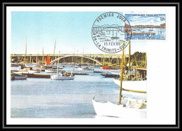 2309/ Carte Maximum (card) France N°1585 Port De La Trinité-sur-Mer (Morbihan) Edition Cef 1969 Vue Du Port - 1960-1969