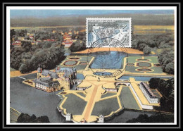 2306/ Carte Maximum (card) France N°1584 Château (castle) De Chantilly (Oise) Edition Parison 1969 - Schlösser U. Burgen