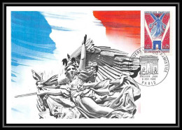 2281/ Carte Maximum (card) France N°1576 L'Armistice Du 11 Novembre Guerre 1914/1918 Edition Cef Arc De Triomphe - 1960-1969