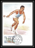 2274/ Carte Maximum (card) France N°1573 Jeux Olympiques (olympic Games) Mexico 1968 Edition Cef - Zomer 1968: Mexico-City