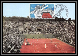 3503/ Carte Maximum (card) France N°2012 Roland Garros Tennis Borg Fdc 1978 Edition Empire - Tennis