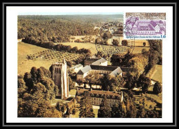 3465/ Carte Maximum (card) France N°1999 Abbaye Notre-Dame Du Bec-Hellouin Fdc 1978 Edition Cef Chuech - Churches & Cathedrals